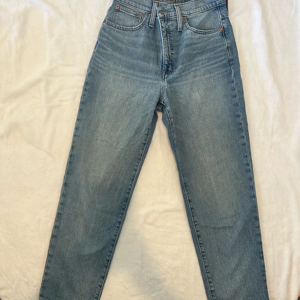 Madewell Light Blue Straight Leg Jeans